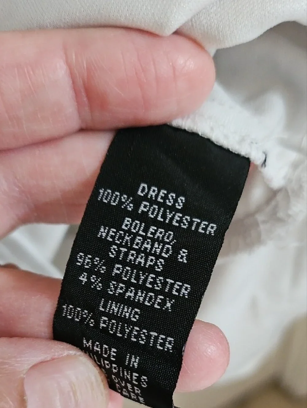 Amy's Closet Black and White Ruffled Formal Dress